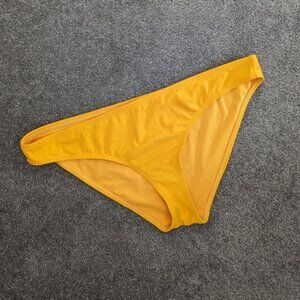 Primark yellow bathing suit bikini bottom size 12 BNWT